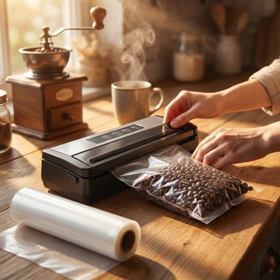 Sac sous vide alimentaire