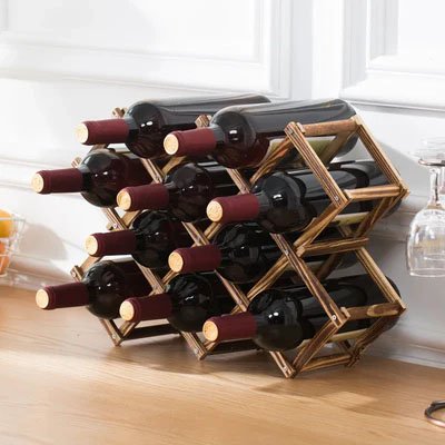 Porte bouteille idéale pour gagner de lespace dans votre cuisine