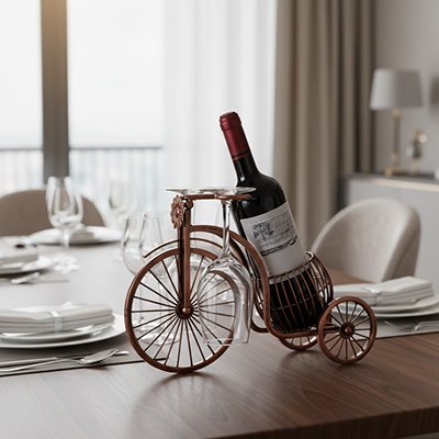 Porte bouteille vin  décoratif pour ranger votre bouteille