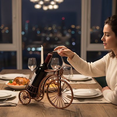 Porte bouteille vin idéale pour des moments de repas
