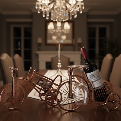 Porte bouteille vin idéale pour ranger votre bouteille lors d'un diner